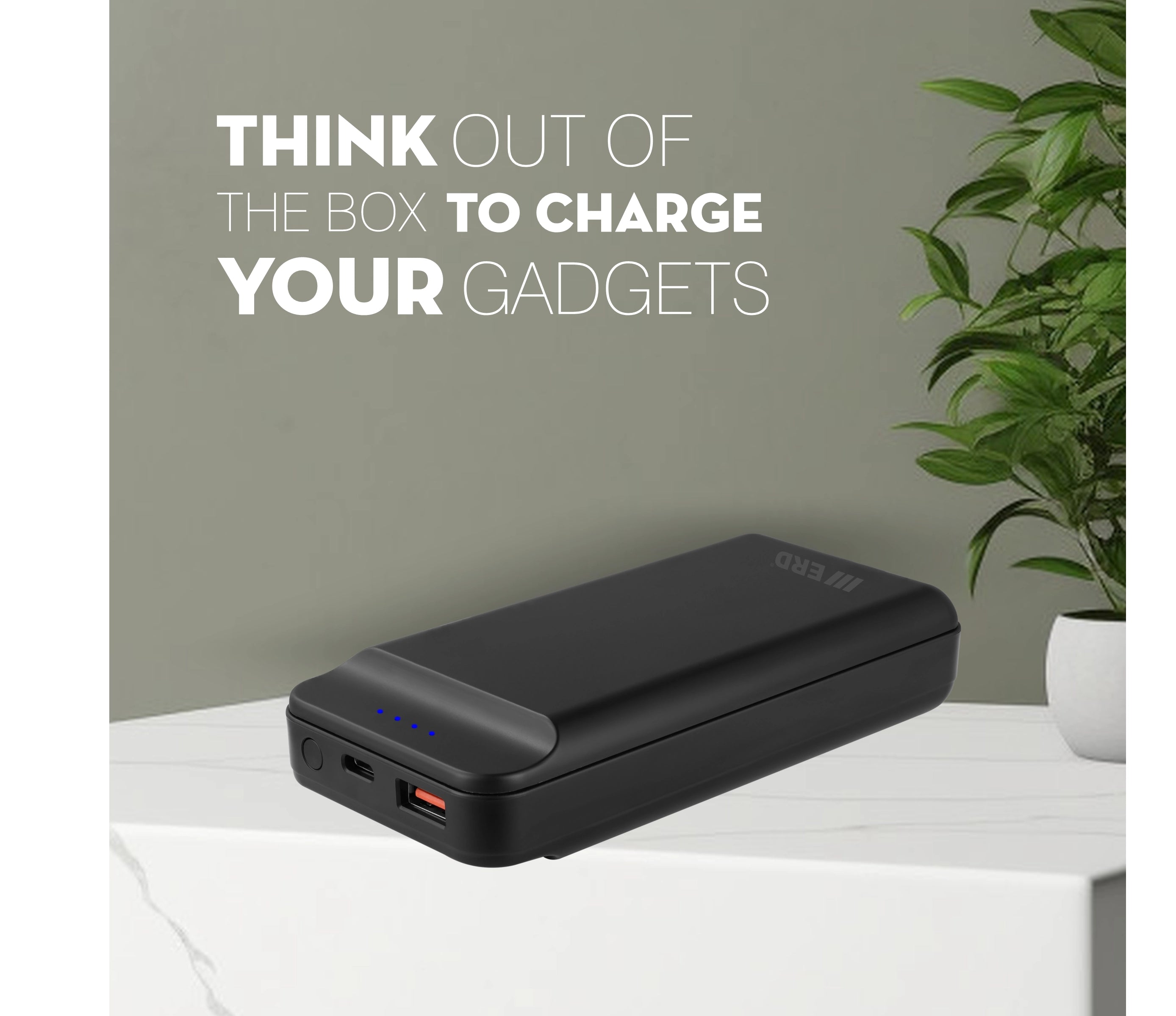 ERD PB-240 POWER BANK 20000MAH BLACK